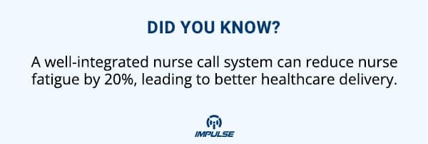 well-integrated nurse call system